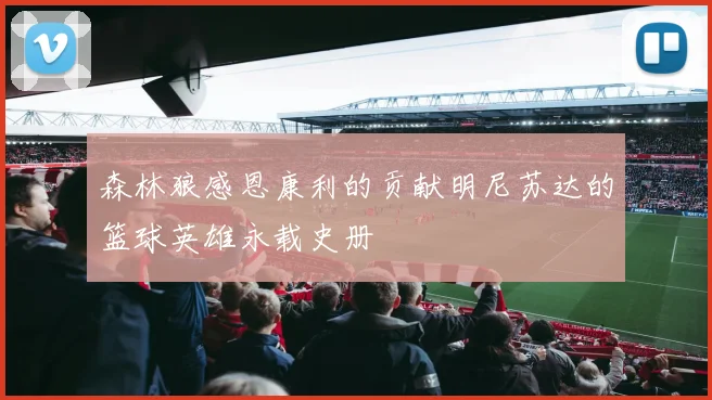 森林狼感恩康利的贡献明尼苏达的篮球英雄永载史册